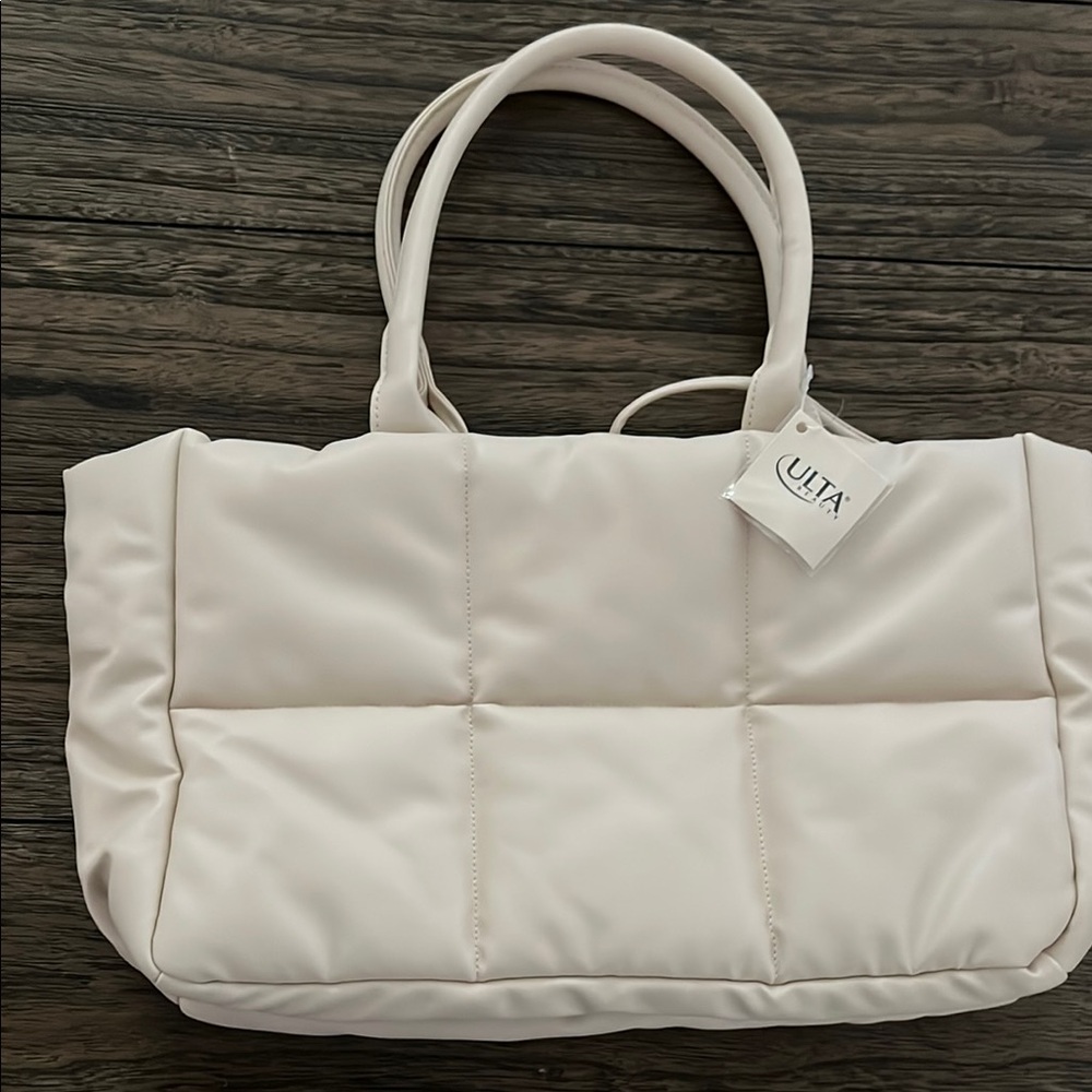 Ulta‎ Beauty Soft Cream Tote Bag